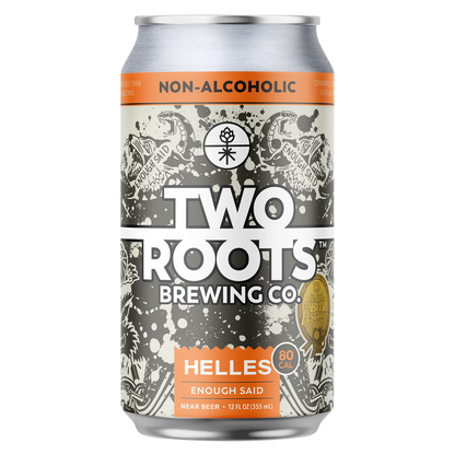 Two Roots Brewing Enough Said Helles Non-Alcoholic 6pk 12oz Can