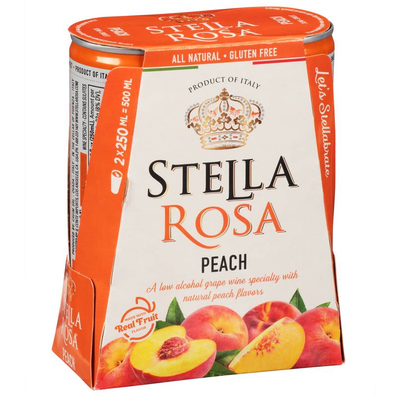 Stella Rosa Peach 2-pk Cans 250ml