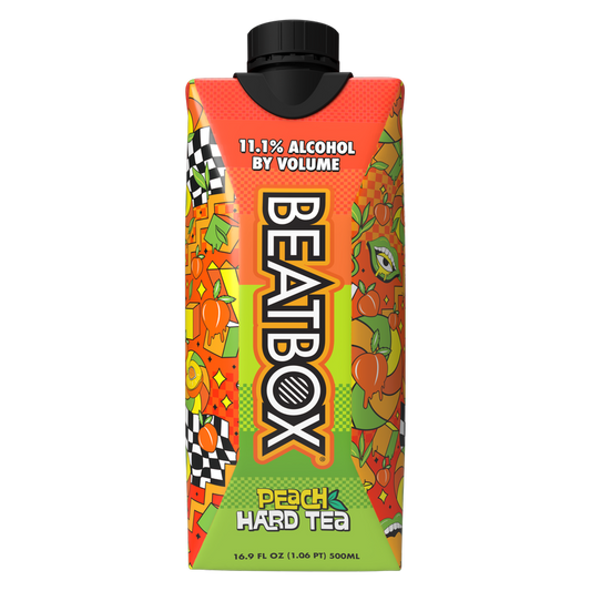 Beatbox Hard Peach Tea Malt 500ml 11% Abv