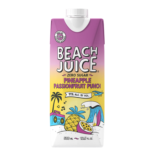 Beach Juice Pineapple Passionfruit Punch 500ml 11% ABV