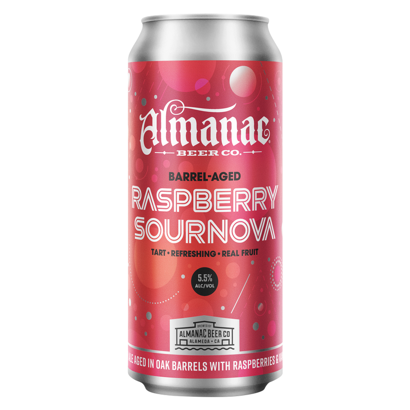 Almanac Sournova Series - Raspberry Sournova 4pk 16oz Can