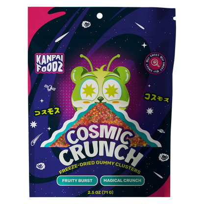 Kanpai Foodz Freeze Dried Candy Cosmic Crunch, 2.5oz