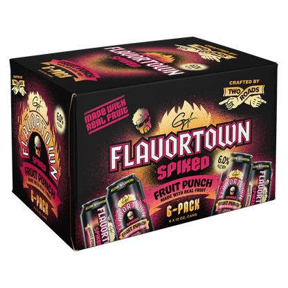 Flavortown Spiked Fruit Punch 6pk 12oz Can 6% ABV