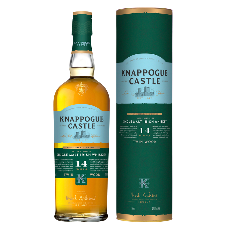 Knappogue 14 Yr Single Malt 750ml (92 Proof)