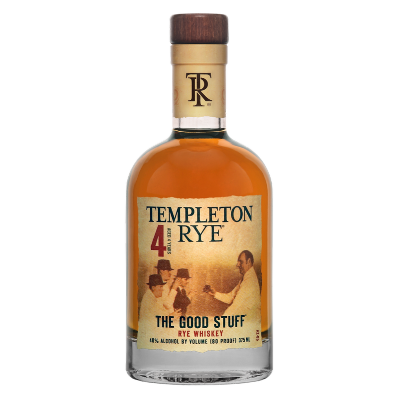 Templeton Rye Whiskey 4 Yr 375ml