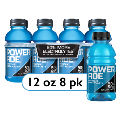 Powerade Mountain Berry Blast 8pk 12oz Btl - XL