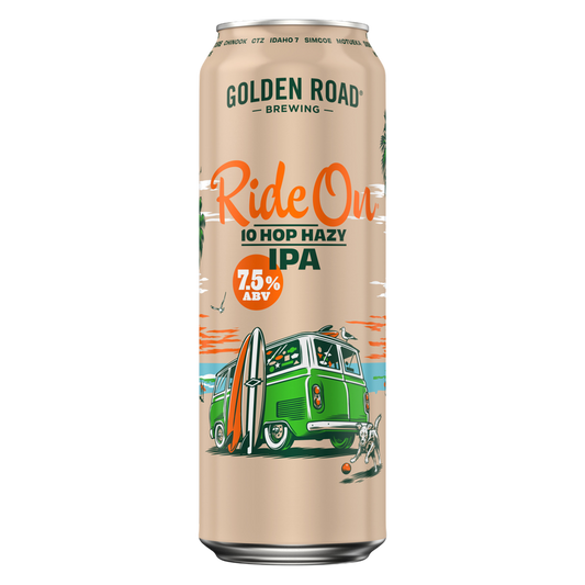 Golden Road Brewing Ride On 10 Hop Hazy IPA (19.2 OZ CAN)
