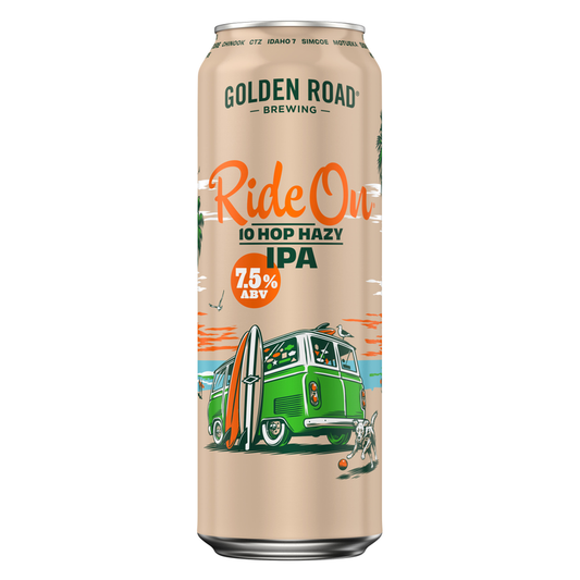 Golden Road Brewing Ride On 10 Hop Hazy IPA (19.2 OZ CAN)