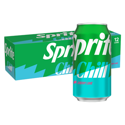 Sprite Chill Cherry Lime 12pk 12oz Can