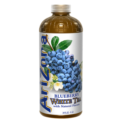 AriZona Blueberry White Tea 34oz Btl