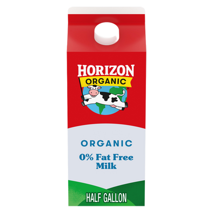 Horizon Organic Fat-Free Milk - 1/2 Gallon
