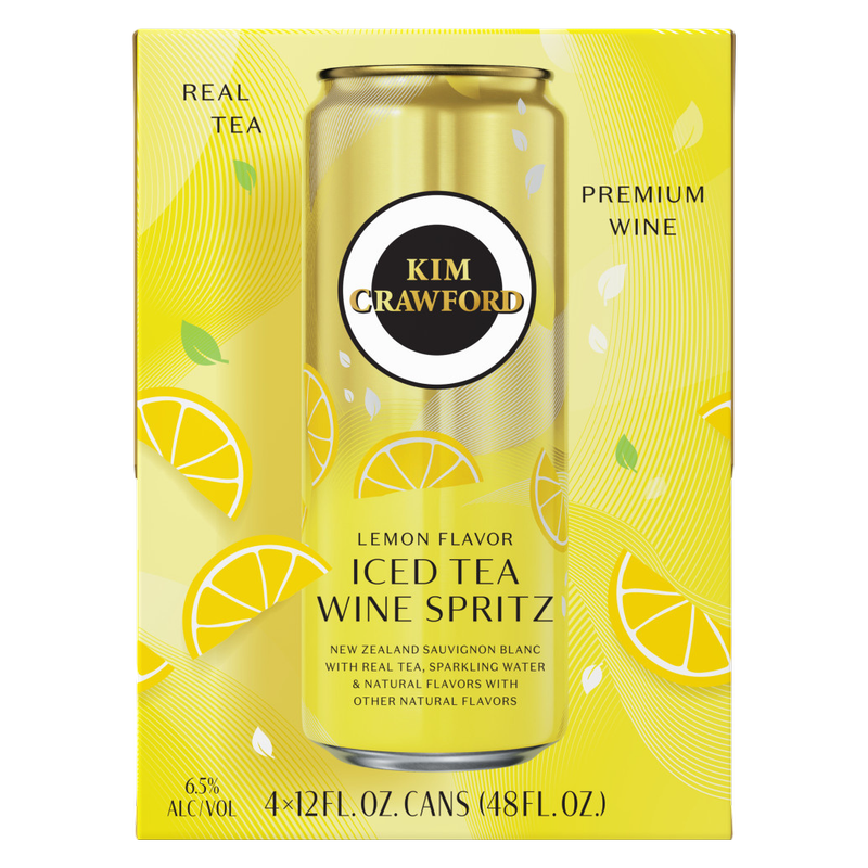 Kim Crawford Lemon Tea Spritz 4pk 12oz Cans