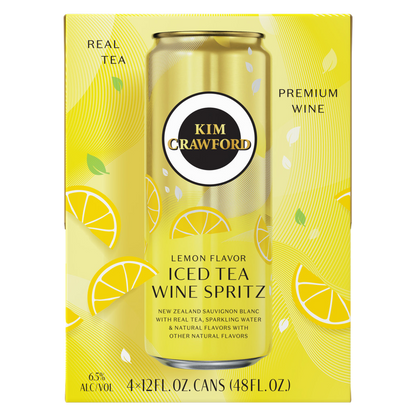 Kim Crawford Lemon Tea Spritz 4pk 12oz Cans