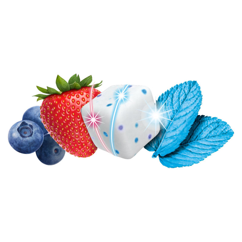 Ice Breakers Flavor Shifters Wild Berry to Coolmint Sugar Free Gum, 3.24 oz