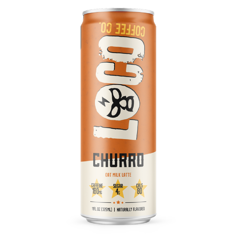 Loco Coffee Churro Oat Milk Latte 11oz Can