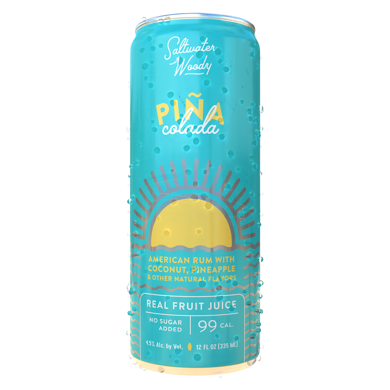 Saltwater Woody Pina Colada 4pk 12oz Can 4.5% ABV