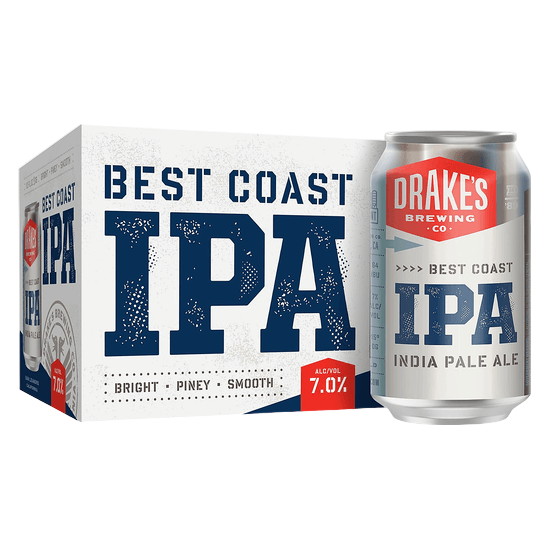 Drakes Best Coast IPA (6PKC 12 OZ) (6PKC 12 OZ)