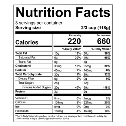 Dr. Bombay Iced Out Orange Cream Ice Cream Pint