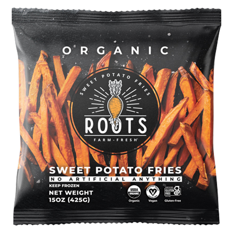 Roots Farm Fresh Organic Sweet Potato Fries 15oz
