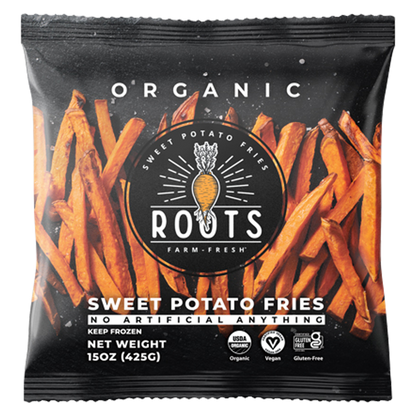 Roots Farm Fresh Organic Sweet Potato Fries 15oz