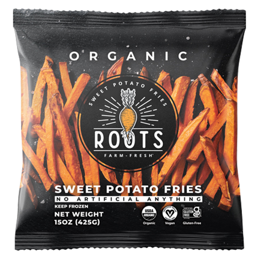 Roots Farm Fresh Organic Sweet Potato Fries 15oz