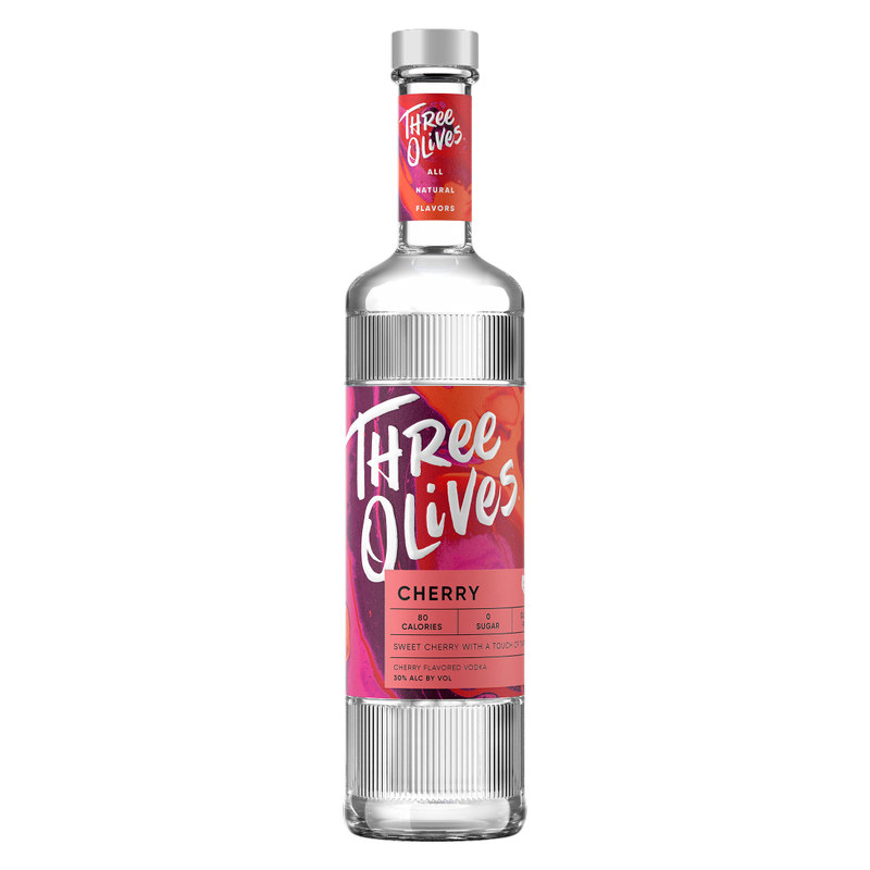 Three Olives Vodka Cherry 750ml (60 Proof)