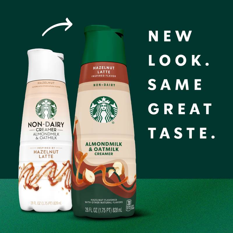 Starbucks Hazelnut Oat Milk Creamer 28oz Btl
