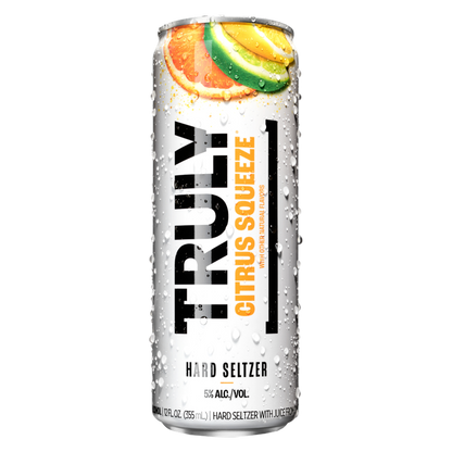 TRULY Citrus Squeeze Hard Seltzer Single 12oz Can 5.0% ABV