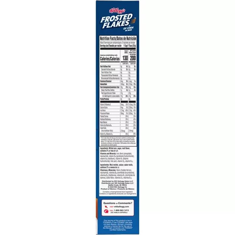 Kellogg's Frosted Flakes Cereal, 12oz.