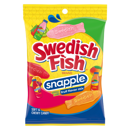 Swedish Fish Snapple, 8.04oz