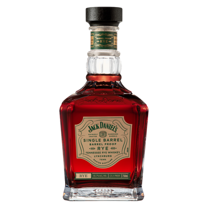 Jack Daniel's Rye Barrel Proof Whiskey