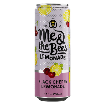 Me & The Bees Black Cherry Lemonade 12oz Btl