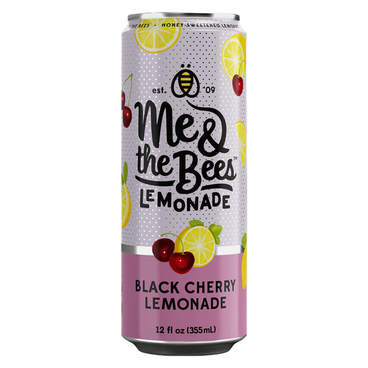 Me & The Bees Black Cherry Lemonade 12oz Btl