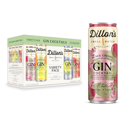 Dillon's Gin Cocktail Variety 12oz 8pk 5% ABV