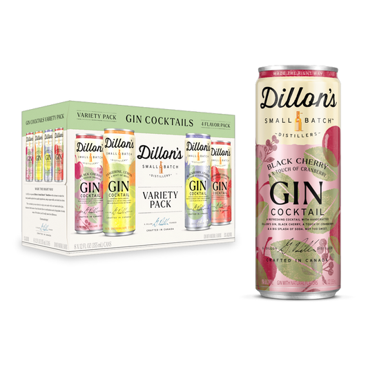 Dillon's Gin Cocktail Variety 12oz 8pk 5% ABV