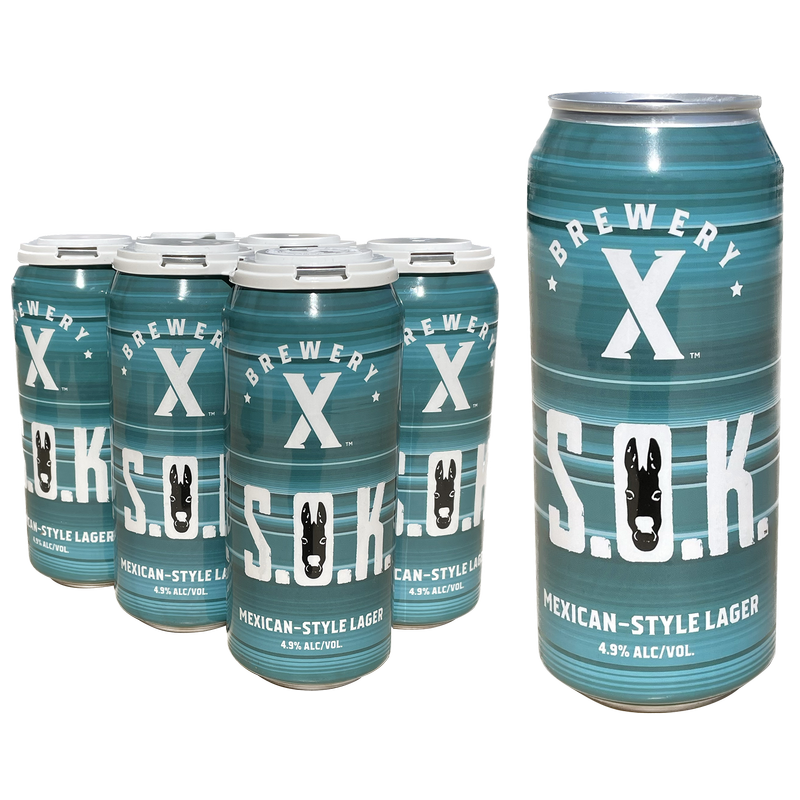 Brewery X S.O.K. Mexican Lager 6pk 16oz Can