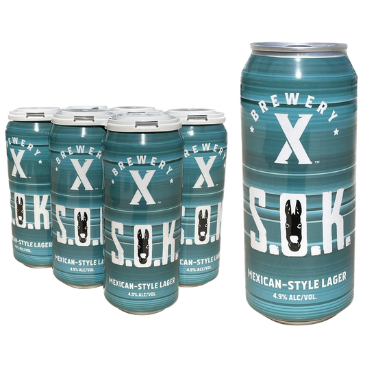 Brewery X S.O.K. Mexican Lager 6pk 16oz Can