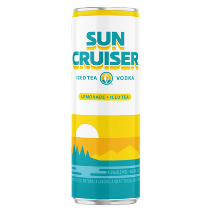 Sun Cruiser Lemonade + Iced Tea Vodka 4pk 12oz Can 4.5% ABV