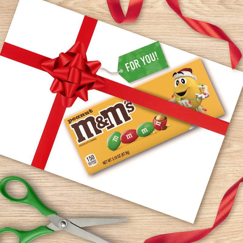 M&M'S Christmas Peanut, 3.1oz