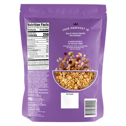 Wild Harvest Organic Fruit & Nut Granola 12oz