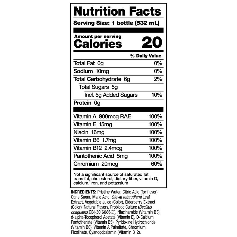 Karma Berry Cherry Probiotic Water 18oz Btl