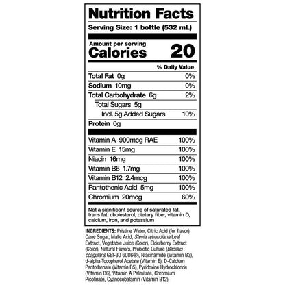 Karma Berry Cherry Probiotic Water 18oz Btl