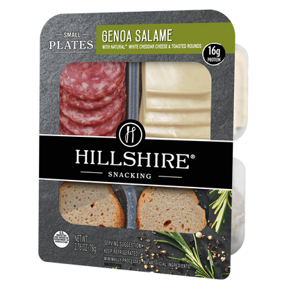 Hillshire Snacking Protein Small Plates Genoa Salami & White Cheddar Cheese - 2.76oz