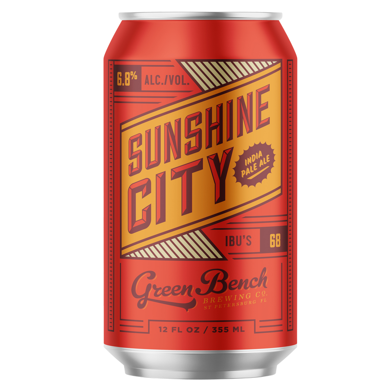 Green Bench Sunshine City IPA 6pk 12oz Can 6.8% ABV