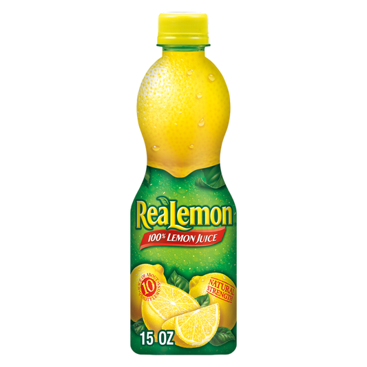ReaLemon 100% Lemon Juice 15oz Btl