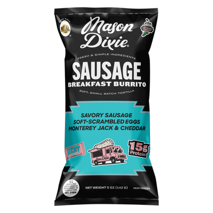 Mason Dixie Sausage Breakfast Burrito