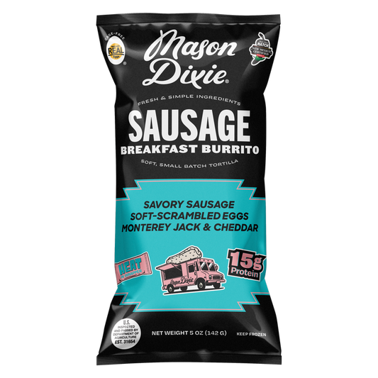 Mason Dixie Sausage Breakfast Burrito