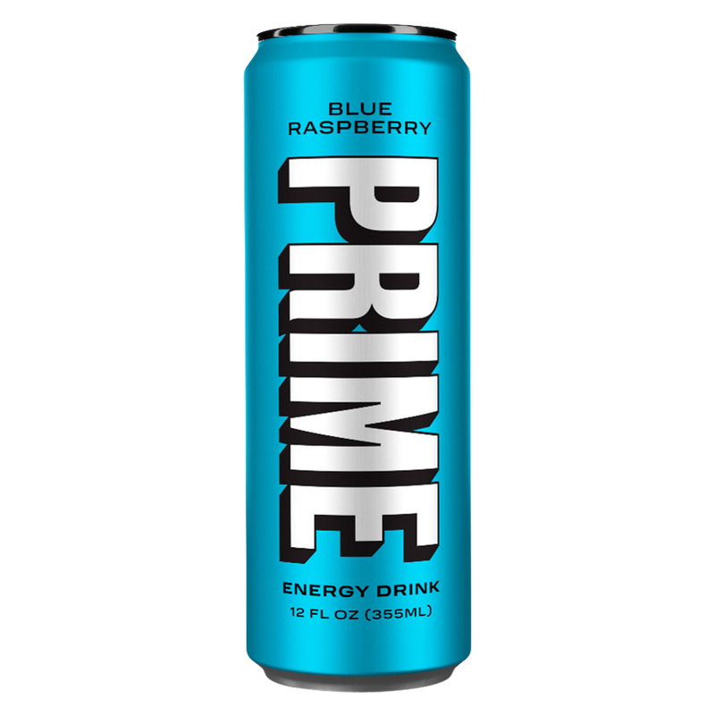 Prime Energy Blue Raspberry 12oz Can