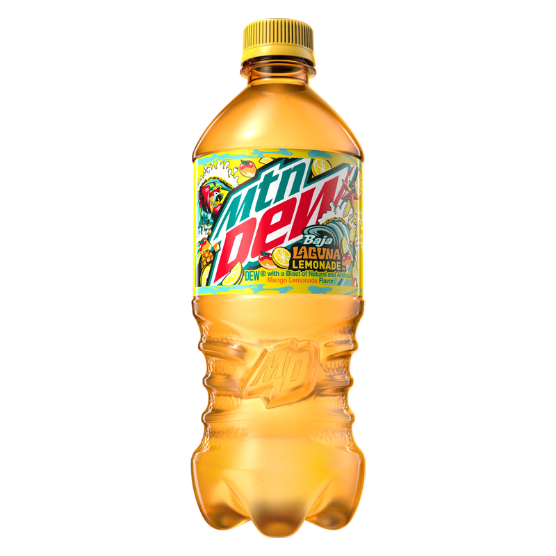 Mountain Dew Baja Laguna Lemonade 20oz Btl