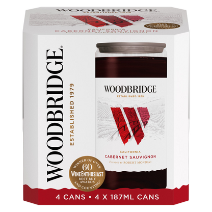 Woodbridge Cabernet 4pk 187ml